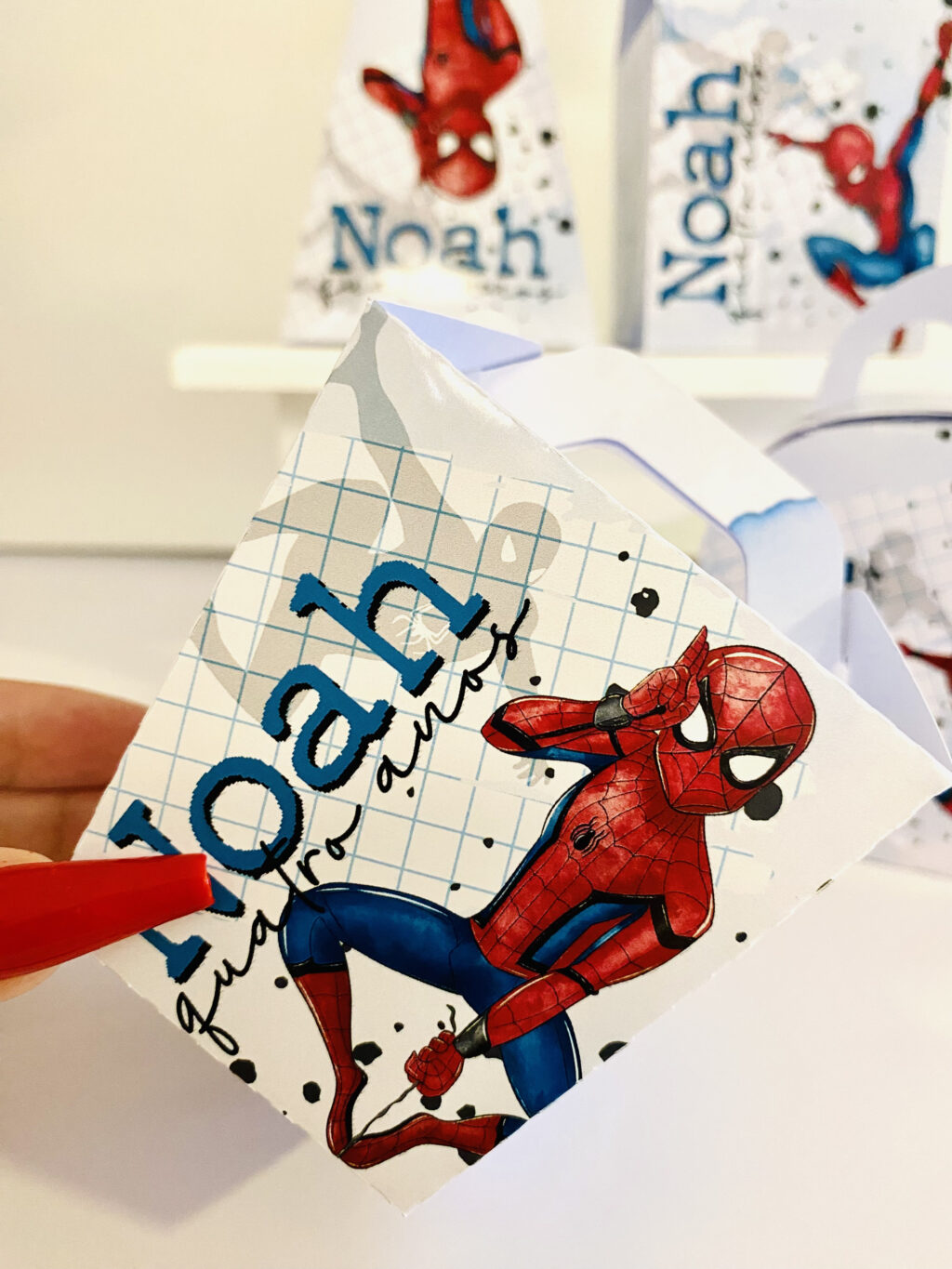 HOMEM ARANHA  - Coletiva Festa Pronta cod43 - Imagem 3