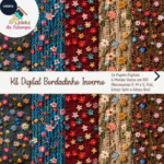 Kit Digital - Bordadinho 3D Inverno