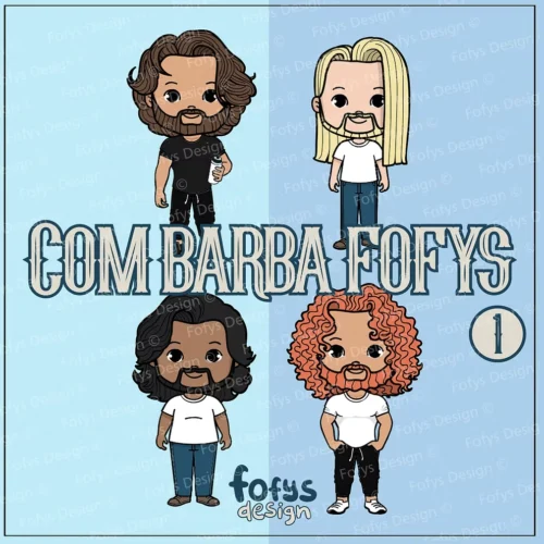 Kit Digital Com Barba Fofys 01