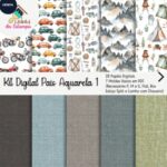 Kit Digital - Pais Aquarela 1