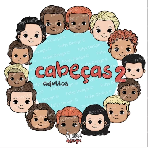 Kit Digital Cabeças Adultos 2
