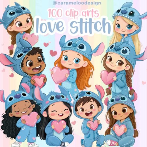 Kit Digital – Love Stitch