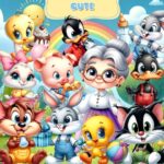Kit Digital Looney Tunes Cute