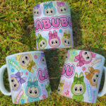 Arte Caneca Labubu