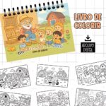 Livro de Colorir "Na fazenda do vovô"
