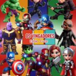 Kit Digital Os Vingadores Cute
