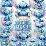 Kit Digital Stitch Floral
