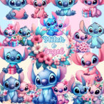Kit Digital Stitch e Angel