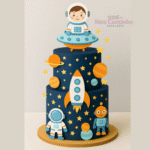 ARQUIVO DE CORTE TOPO DE BOLO ASTRONAUTA
