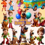 Kit Digital Turma do Scooby-Doo