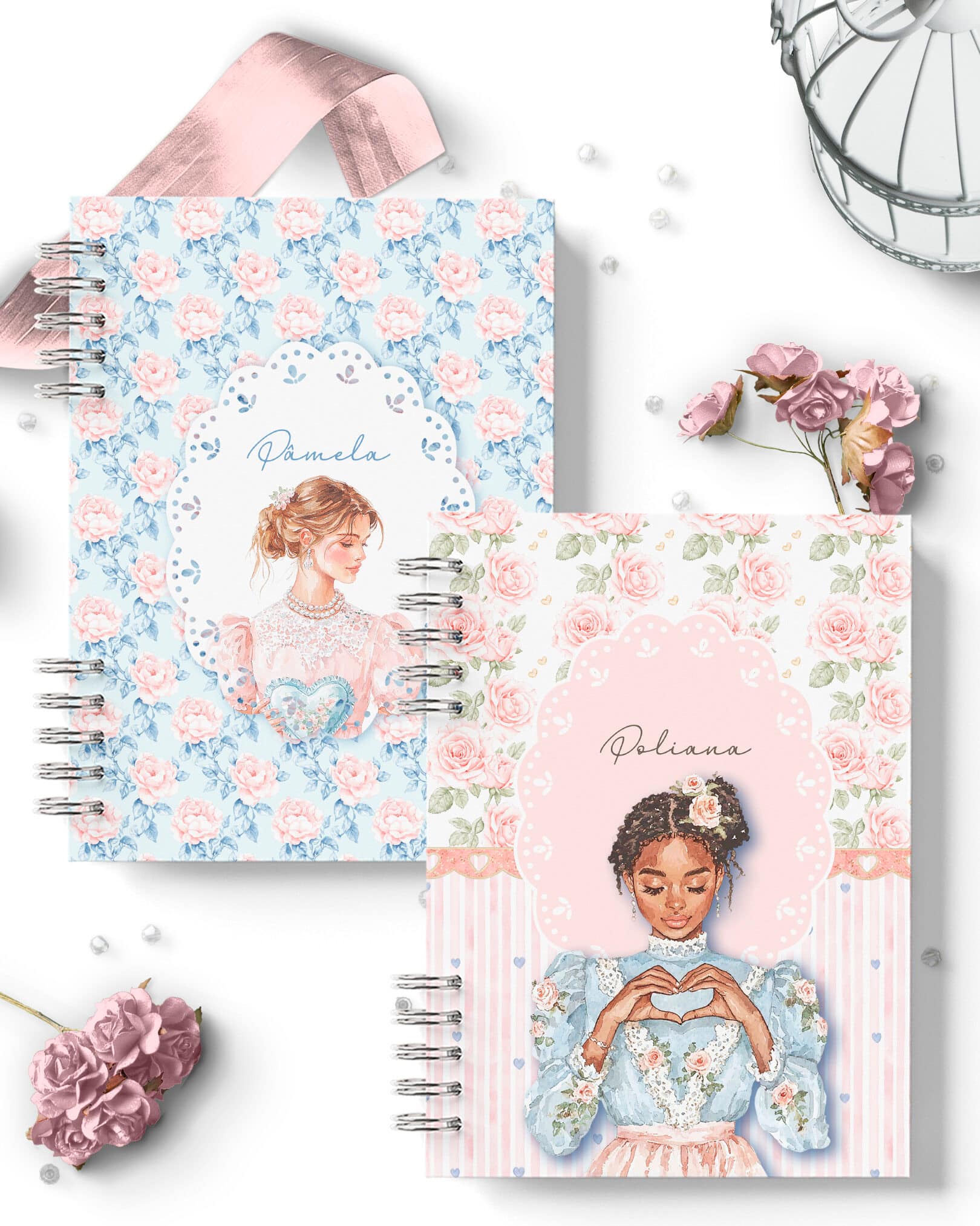 Arquivo Kit 9 Capas e Miolos Pautado Coleção Ternura - Imagem 3