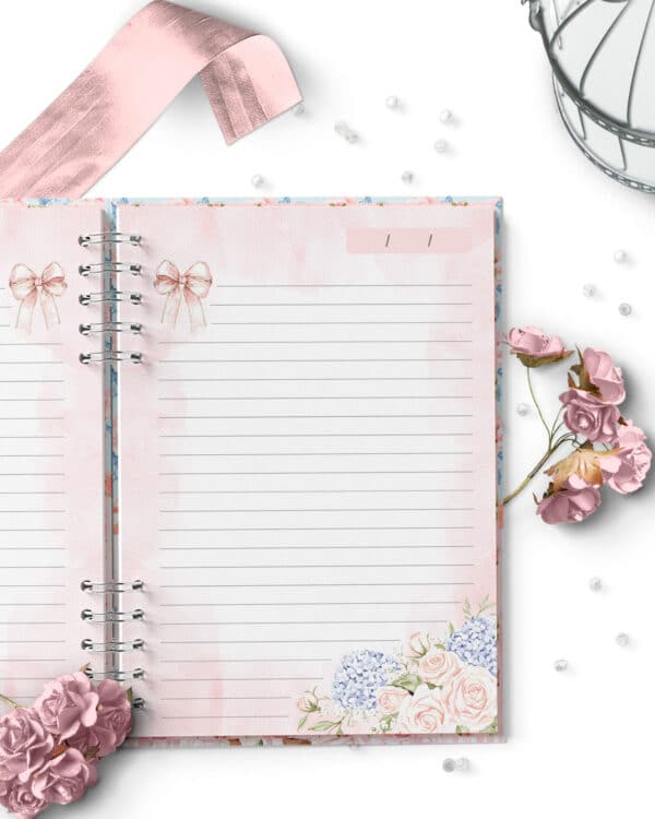 Arquivo Kit 9 Capas e Miolos Pautado Coleção Ternura - Imagem 2