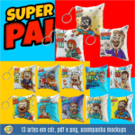 COMBO PAI CARTOON PARA SUBLIMAÇÃO - Imagem 14