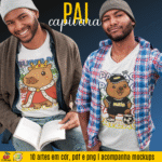 ESTAMPAS CAMISAS PAI CAPIVARA