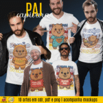 ESTAMPAS CAMISAS PAI CAPIVARA - Imagem 3