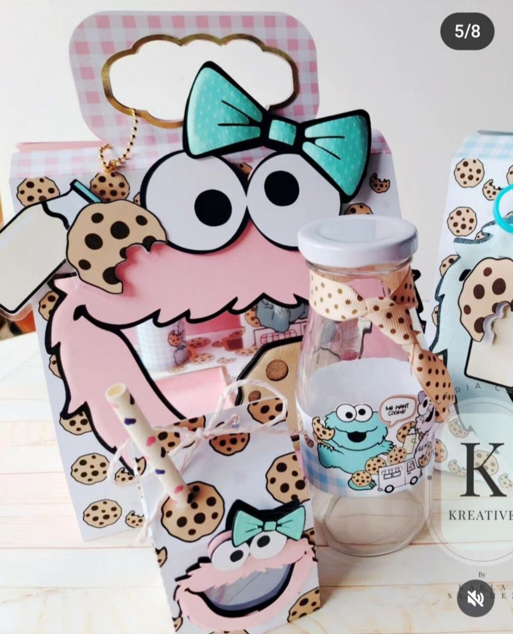 ARQUIVO DE CORTE KIT Cookie Monster - Imagem 4