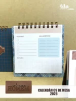 Coleção Homem - Calendários de Mesa 2026 - Imagem 5