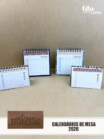 Coleção Homem - Calendários de Mesa 2026 - Imagem 6