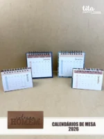 Coleção Homem - Calendários de Mesa 2026 - Imagem 8