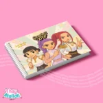 GUERREIRAS DO KPOP – livro de colorir - Imagem 4