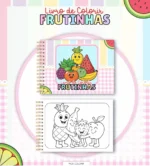 Livro de Colorir Frutinhas