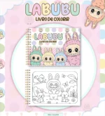 Livro de Colorir Labubu