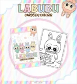 Livro de Colorir Labubu - Imagem 2