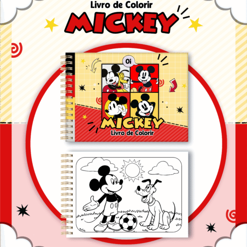 Livro de Colorir MICKEY