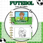 Livro de Colorir Futebol