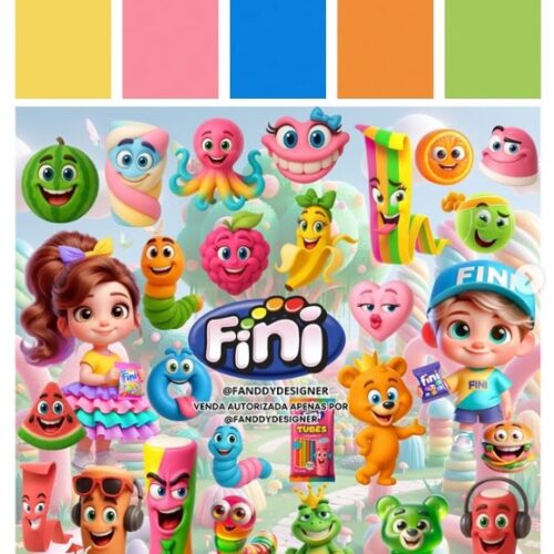 Kit Digital - DOCES FINI 3D