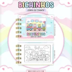 Livro de Colorir BICHINHOS FOFOS