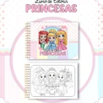 Livro de Colorir - PRINCESAS