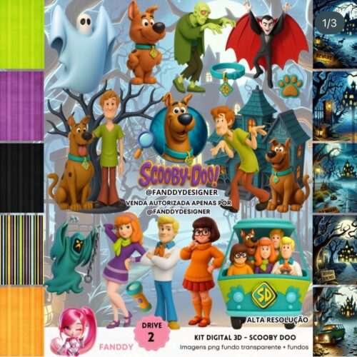 Kit Digital SCOOBY DOO