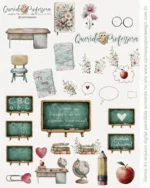 Kit digital de ilustrações Querida Professora 5 - Imagem 6
