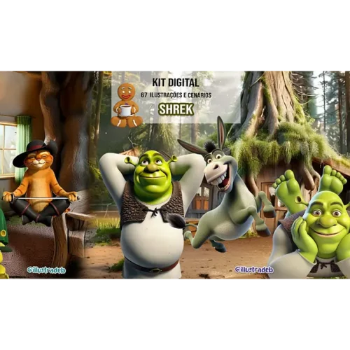 Kit Digital Shrek