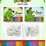 Livro de Colorir  JACARELVIS