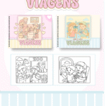 Livro de Colorir VIAGENS