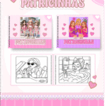Livro de Colorir PATRICINHAS