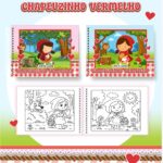 Livro de Colorir CHAPEUZINHO VERMELHO