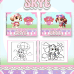 Livro de Colorir SKYE