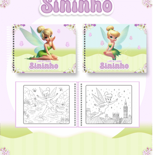 Livro de Colorir SININHO