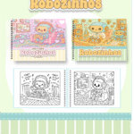 Livro de Colorir ROBOZINHOS
