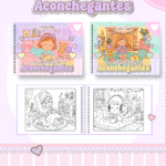 Livro de Colorir MOMENTOS ACONCHEGANTES