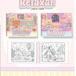 Livro de Colorir PINTAR PARA RELAXAR