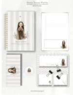 Mini kit Digital Ilustrações Santa Teresa Dávila + arte pronta encadernação - Imagem 4
