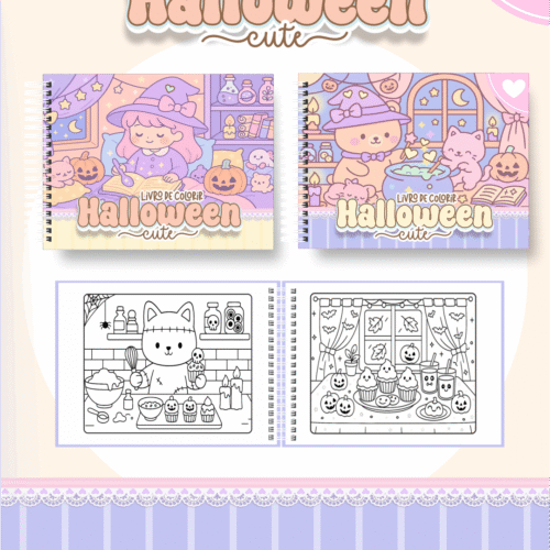 Livro de Colorir HALLOWEEN