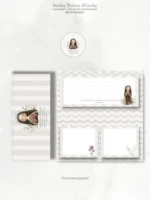 Mini kit Digital Ilustrações Santa Teresa Dávila + arte pronta encadernação - Imagem 6