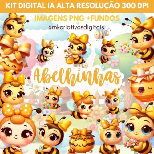 Kit Digital ABELHINHAS