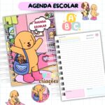 Arquivo Digital - Agenda Escolar Menina 2026 - Bobbie Goods