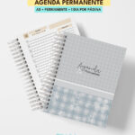 AGENDA PERMANENTE | A5 | 1 DIA POR PÁGINA | ARQUIVO DIGITAL